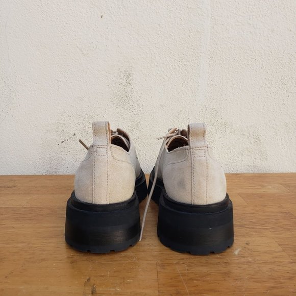 & Other Stories Chunky Suede Derby Shoes - Picture 11 of 12